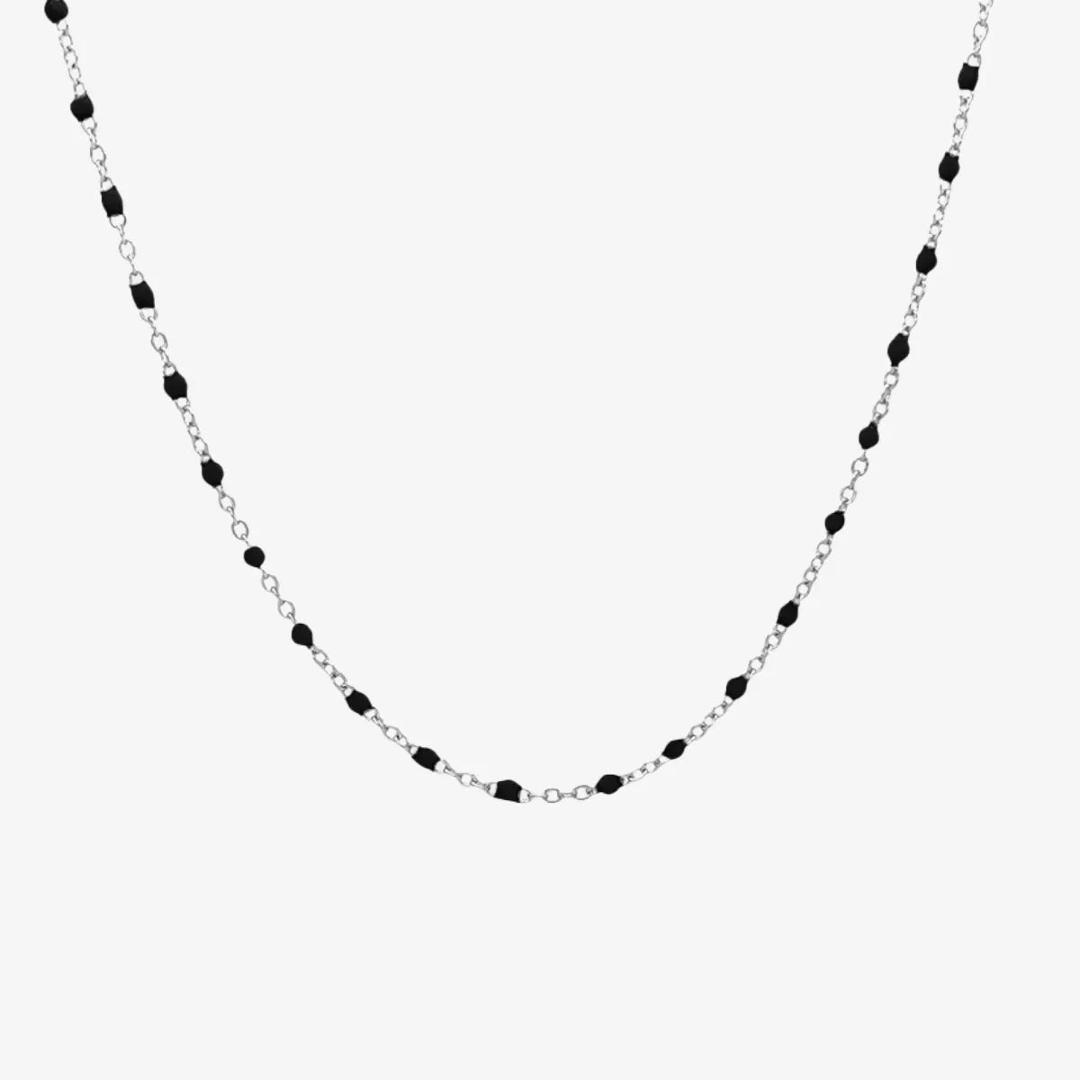 Noir Silver Chain