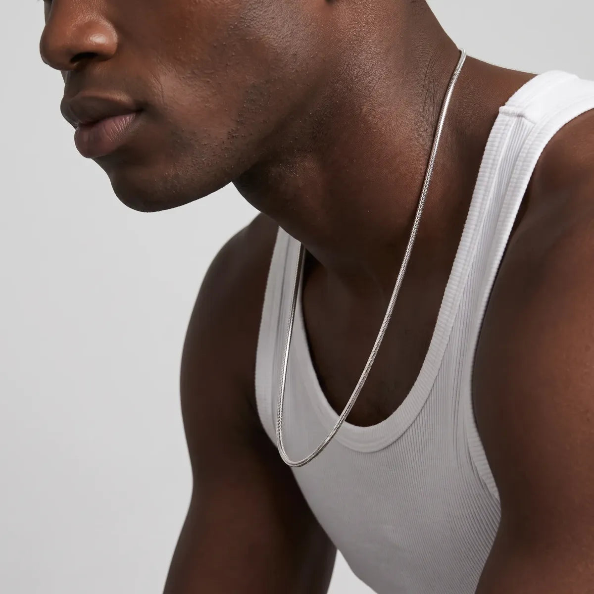 Sleek Silver Chain