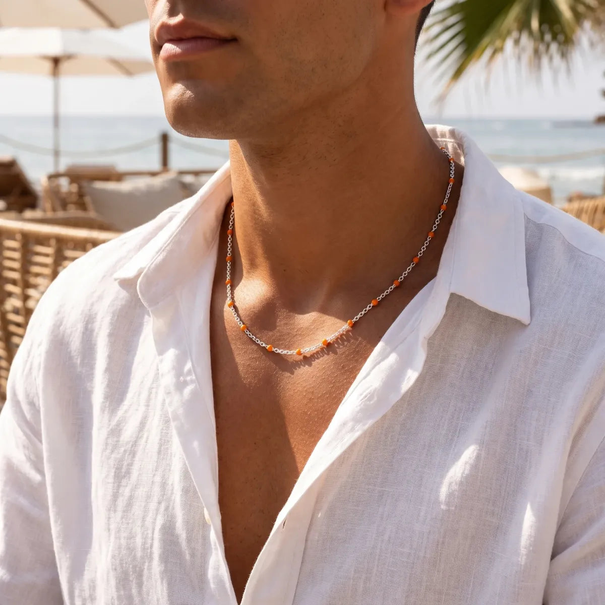 Spritz Silver Chain