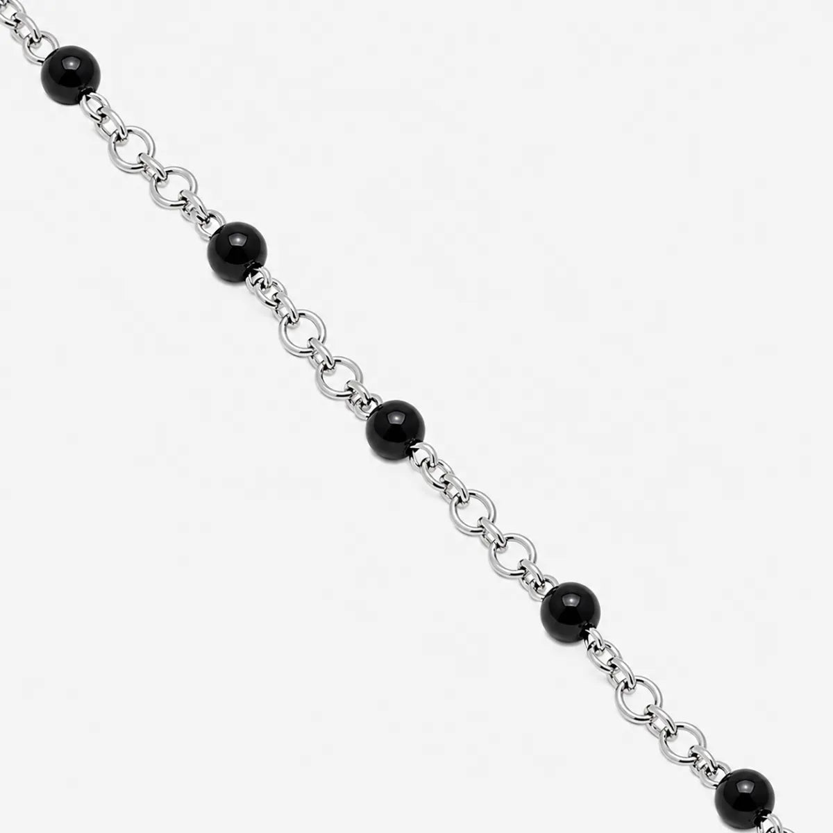 Noir Silver Chain