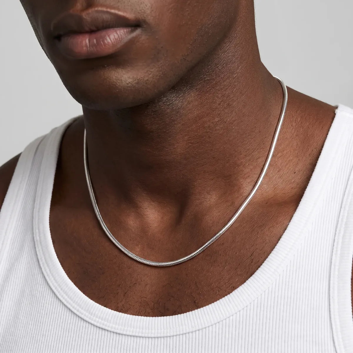 Sleek Silver Chain