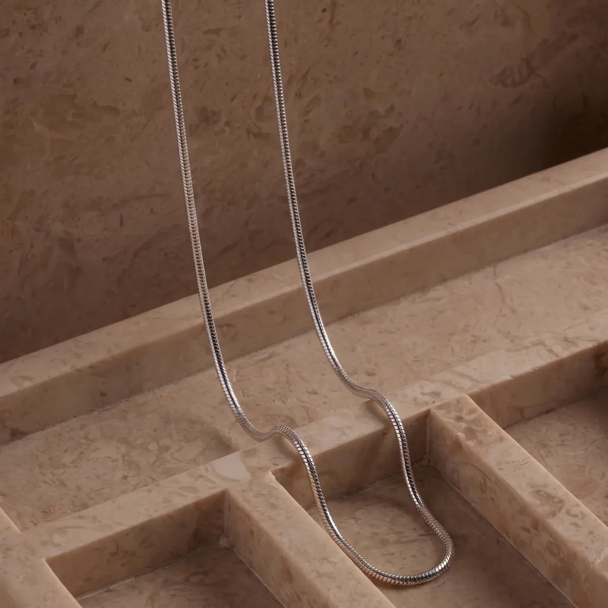 Sleek Silver Chain