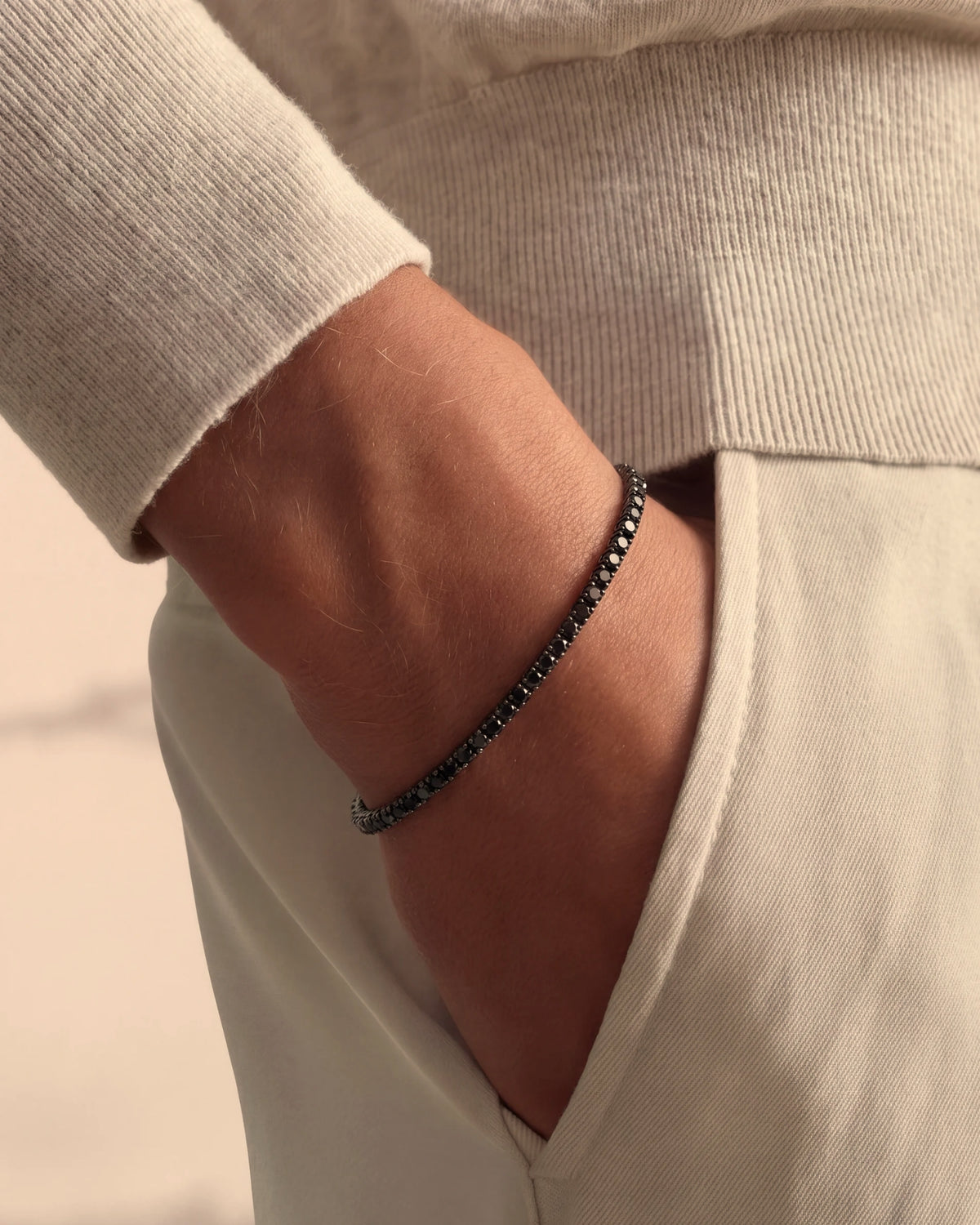 Vorn bracelet worn, Instagram